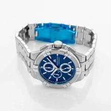 Thumbnail von Maurice Lacroix AIKON AI1018-SS002-430-1 - Aikon Quartz Blue Sun Brushed Dial Steel Men's Watch </h1>
