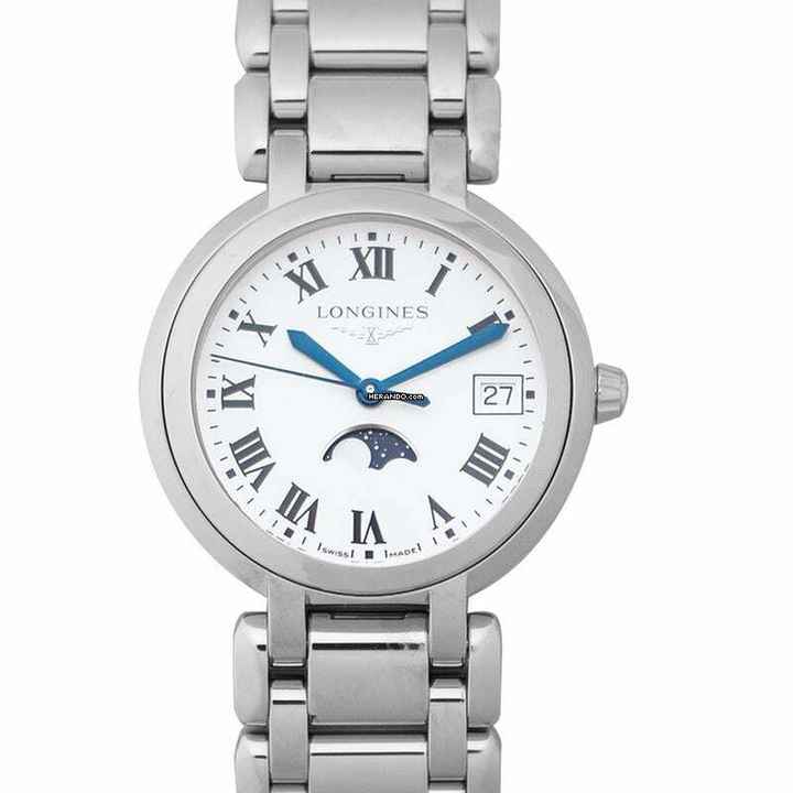  Longines PrimaLuna L81164716 - PrimaLuna Quartz Silver Dial Ladies Watch </h1> 