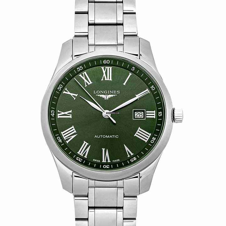  Longines Master Collection L28934096 - Master Collection Automatic Green Dial Stainless Steel Men's Watch </h1> 