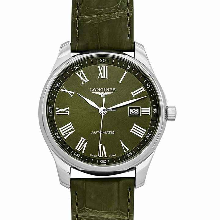  Longines Master Collection L28934092 - Master Collection Automatic Green Dial Stainless Steel Men's Watch </h1> 