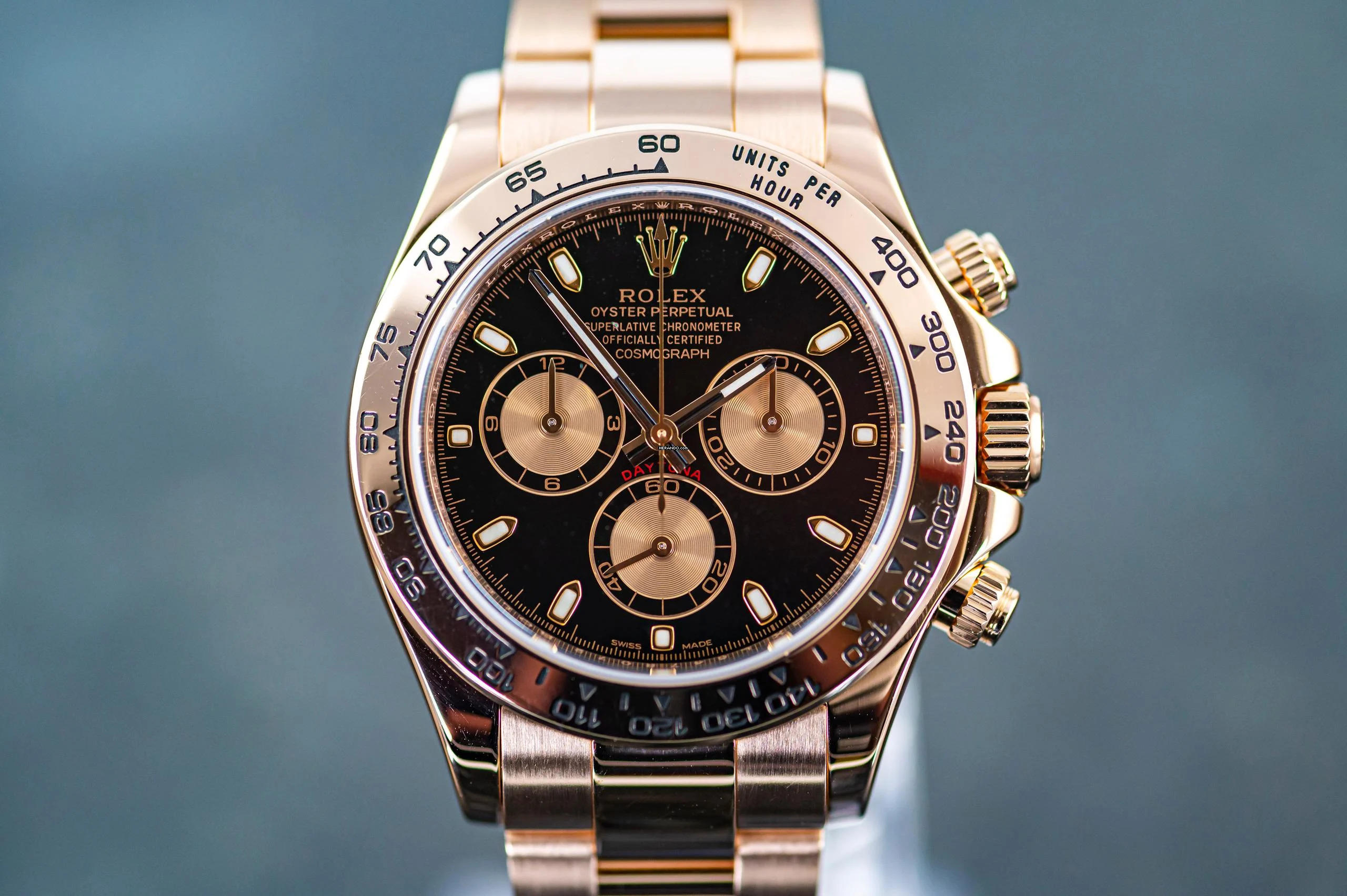  Rolex Daytona 116505 | black dial | Full Set 2015 CC100 | Rolex Service 2019 