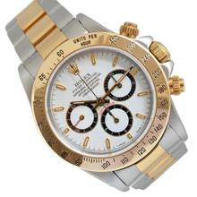 Thumbnail von Rolex Daytona 16523 white dial 6 inverted Tritium dial Full Set 1994's </h1>