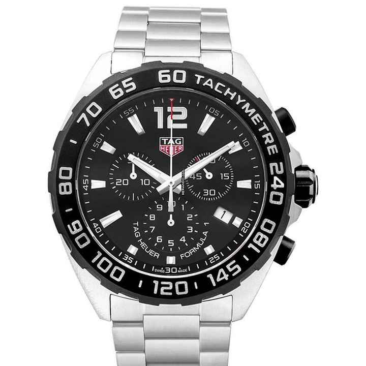  TAG Heuer Formula 1 Quarz CAZ1010.BA0842 - Formula 1 Quartz Chronograph Black Dial Men's Watch </h1> 