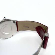 Thumbnail von Cartier Ronde Solo de Cartier Date 36mm Quartz Steel 1TCW DIAMOND Watch </h1>