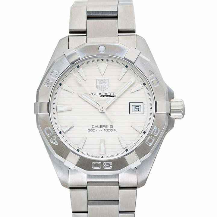 TAG Heuer Aquaracer 300M WAY2111.BA0928 - Aquaracer Calibre 5 Automatic Silver Dial Men's Watch </h1> 
