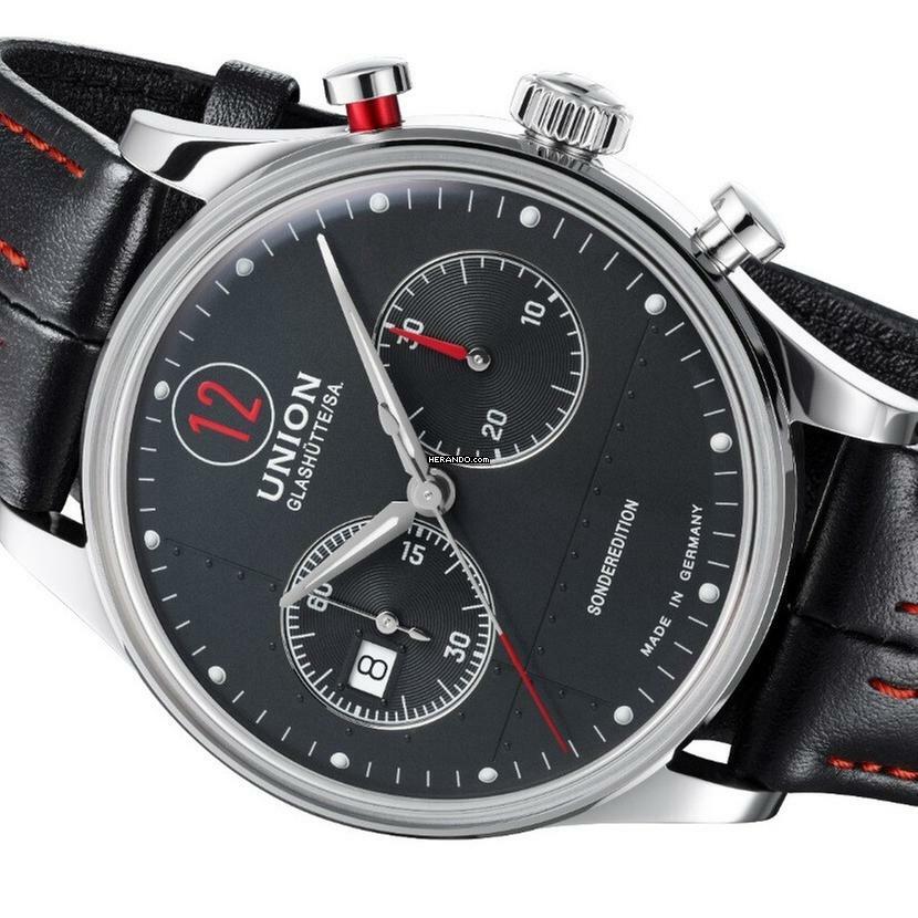  Union Glashütte Noramis Chronograph Special Edition Paul Pietsch FULL SET 