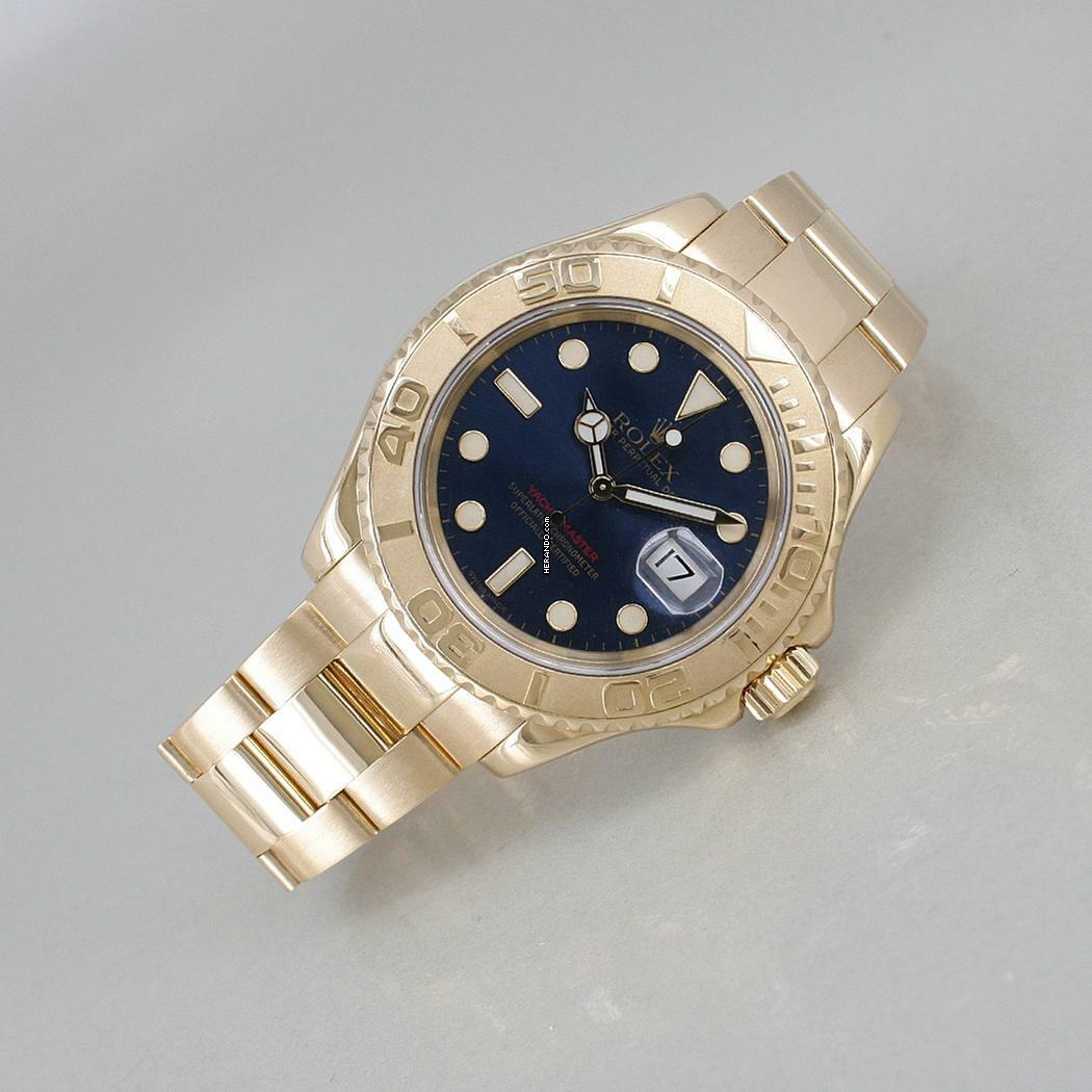  Rolex Yacht-Master 40 18k Gold Ø 40 mm Full Set LC 100 </h1> 