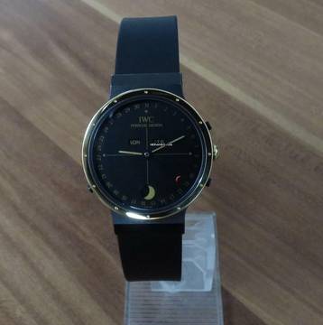  IWC Porsche Design Titan / PVD / 18k Gold mit Mondphase </h1> 