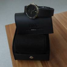 Thumbnail von IWC Porsche Design Titan / PVD / 18k Gold mit Mondphase </h1>