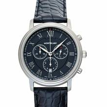 Thumbnail von Montblanc Tradition 117047 - Tradition Quartz Black Dial Stainless Steel Men's Watch </h1>