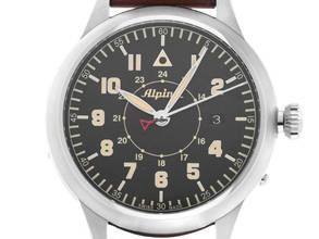 Thumbnail von Alpina Startimer Pilot Heritage Stahl Automatik Armband Leder Limitiert 44mm Ref.AL-525BBG4SH6 Box&Pap. Full Set Neu