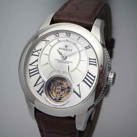  Perrelet Flying Tourbillon Automatic A1014 Vintage Box+Papiere </h1> 