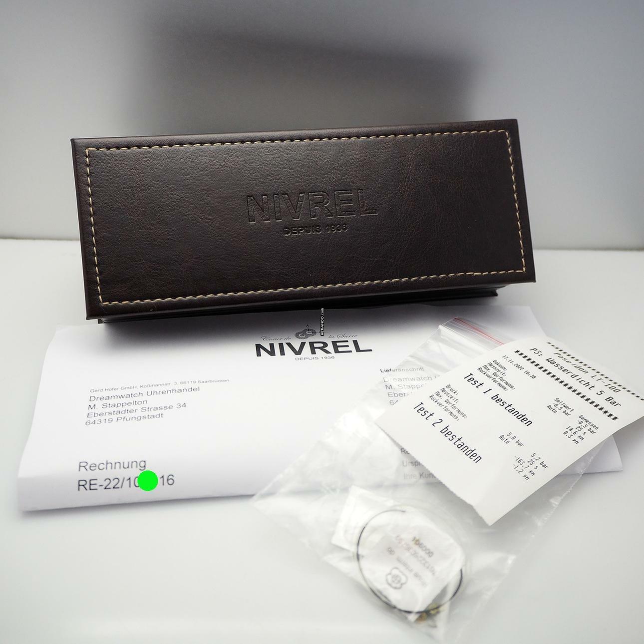 Thumbnail von Nivrel Répétition Repetition Piece Unique Squelette N 950.001 full serviced </h1>