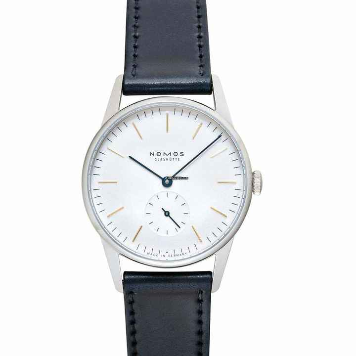  NOMOS Orion 301 - Orion Manual-winding White Silver-plated Dial 35.0mm Unisex Watch </h1> 