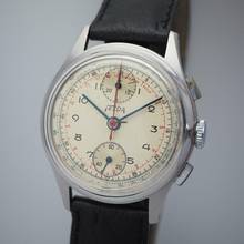  Telda Chronograph Vintage Stahl Leder Venus 170 top </h1> 