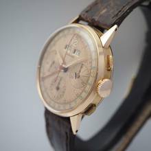 Thumbnail von Leonidas Vollkalender Chronograph 18k 750 Rosegold </h1>