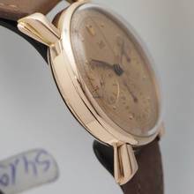 Thumbnail von Solvil Vintage Solvil Chronograph Valjoux 72 Rosegold 18k/750 rare </h1>