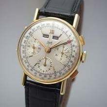 Thumbnail von Solvil Chronograph Vintage Valjoux 72C Gold 18k/750 </h1>