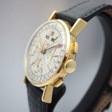Thumbnail von Solvil Chronograph Vintage Valjoux 72C Gold 18k/750 </h1>