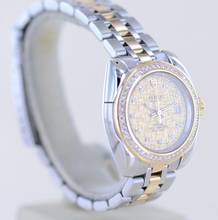 Thumbnail von Tudor Classic Date 28mm Lady Champagner Linen Diamond Dial Bezel Stahl-Gold rar </h1>