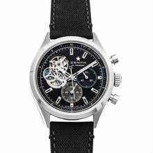 Thumbnail von Zenith 03.3300.3604/21.C822 - Chronomaster Automatic Black Dial Stainless Steel Men's Watch </h1>