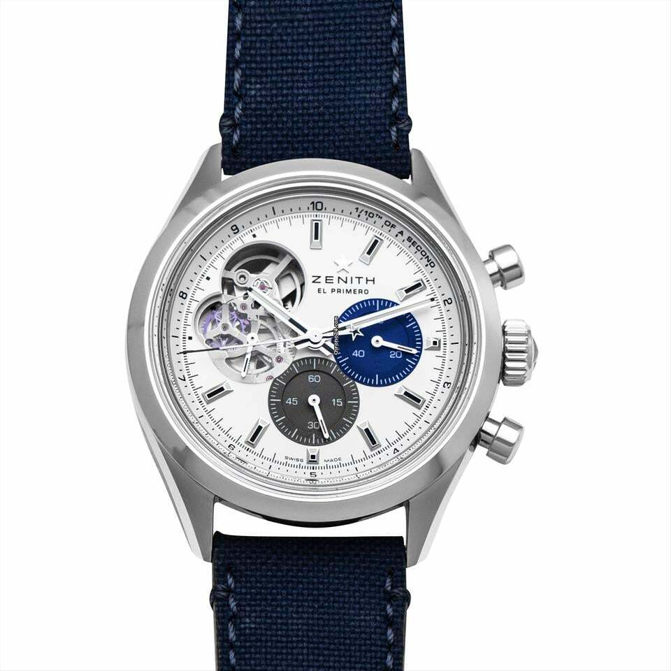  Zenith 03.3300.3604/69.C823 - Chronomaster Automatic Silver Dial Stainless Steel Men's Watch </h1> 