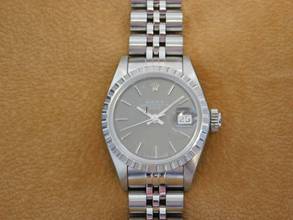 Thumbnail von Rolex Oyster Perpetual Lady Date Datejust Stahl 26 mm Saphirglas Ghostdial wie Neu </h1>