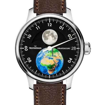  Meistersinger Best Friends Einzeiger Automatikuhr Limitierte Edition WWF 