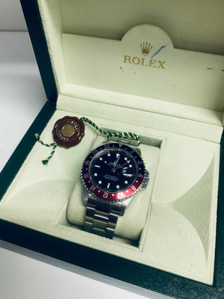 Thumbnail von Rolex GMT-Master II COKE / CALIMOCHO - 2005 - JUST PERFECT - Box & Papers