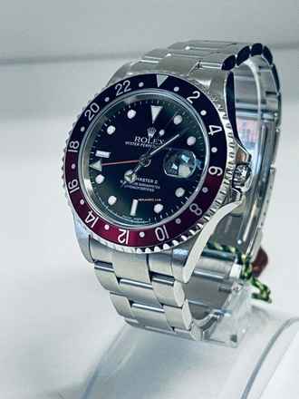  Rolex GMT-Master II COKE / CALIMOCHO - 2005 - JUST PERFECT - Box & Papers 