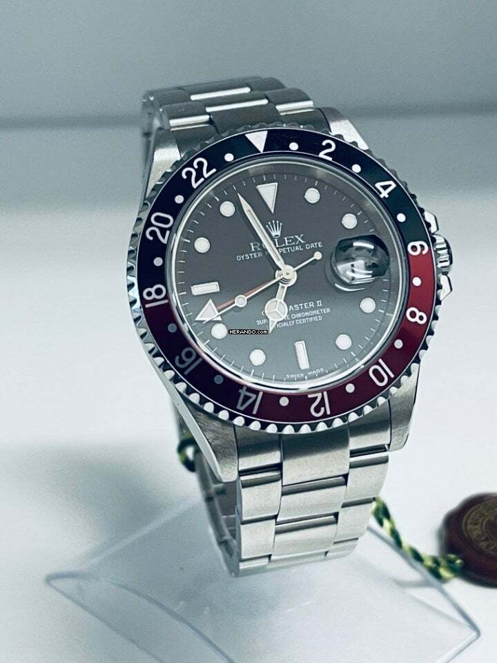 Thumbnail von Rolex GMT-Master II COKE / CALIMOCHO - 2005 - JUST PERFECT - Box & Papers