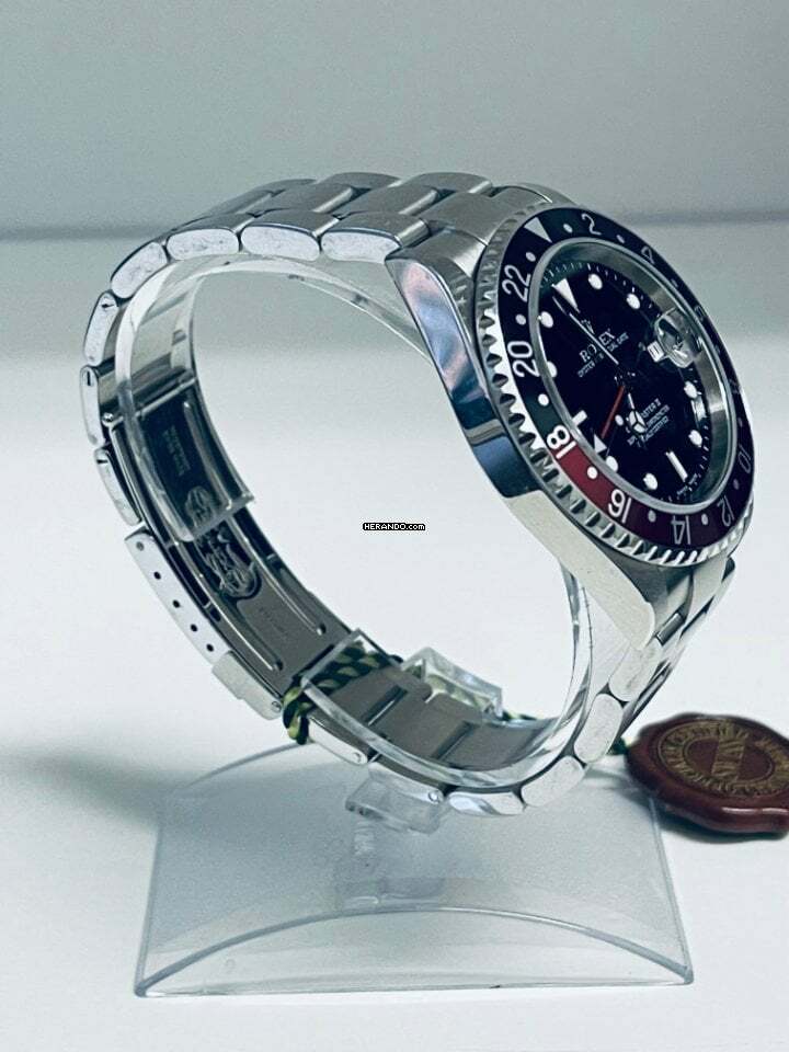 Thumbnail von Rolex GMT-Master II COKE / CALIMOCHO - 2005 - JUST PERFECT - Box & Papers