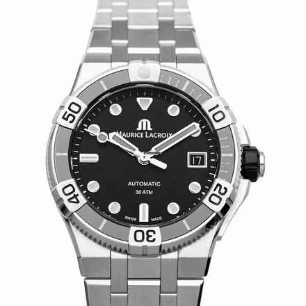  Maurice Lacroix AIKON AI6057-SSL22-330-1 - Aikon Automatic Black Dial Stainless Steel Unisex Watch </h1> 