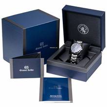 Thumbnail von Seiko GS SBGA439 - 9R Spring Drive Spring-Drive Blue Dial Stainless Steel Men's Watch </h1>