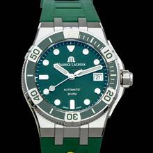 Thumbnail von Maurice Lacroix AIKON AI6057-SSL50-630-5 - Aikon Automatic Green Dial Stainless Steel Men's Watch </h1>