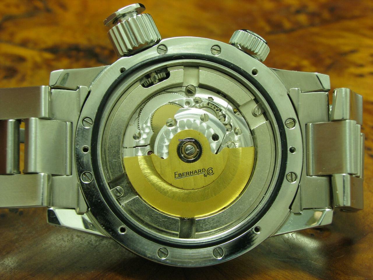 Thumbnail von Eberhard & Co. Scafo Scafodat 500 Edelstahl Automatic Herrenuhr / 41025 / Taucheruhr </h1>