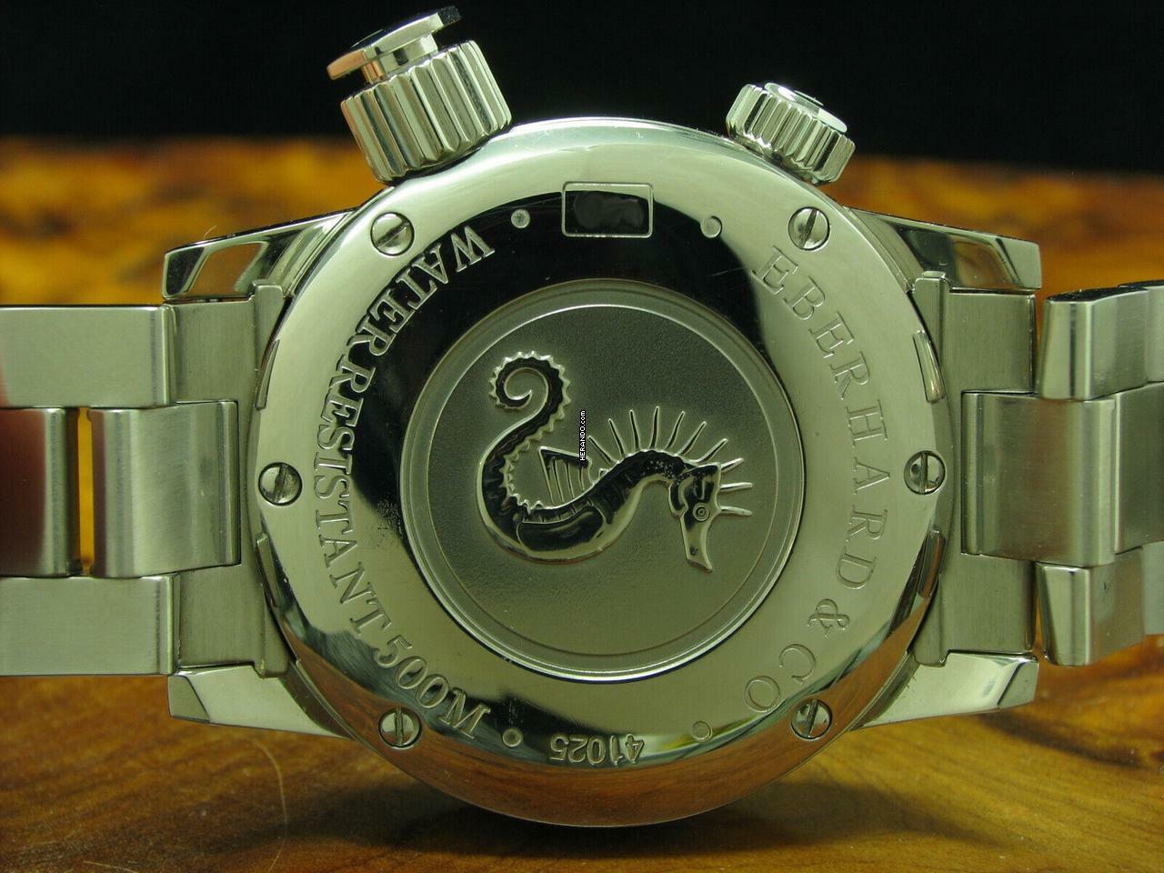 Thumbnail von Eberhard & Co. Scafo Scafodat 500 Edelstahl Automatic Herrenuhr / 41025 / Taucheruhr </h1>