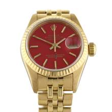 Thumbnail von Rolex Lady-Datejust 26 Red Stella Dial Ref.69178 </h1>
