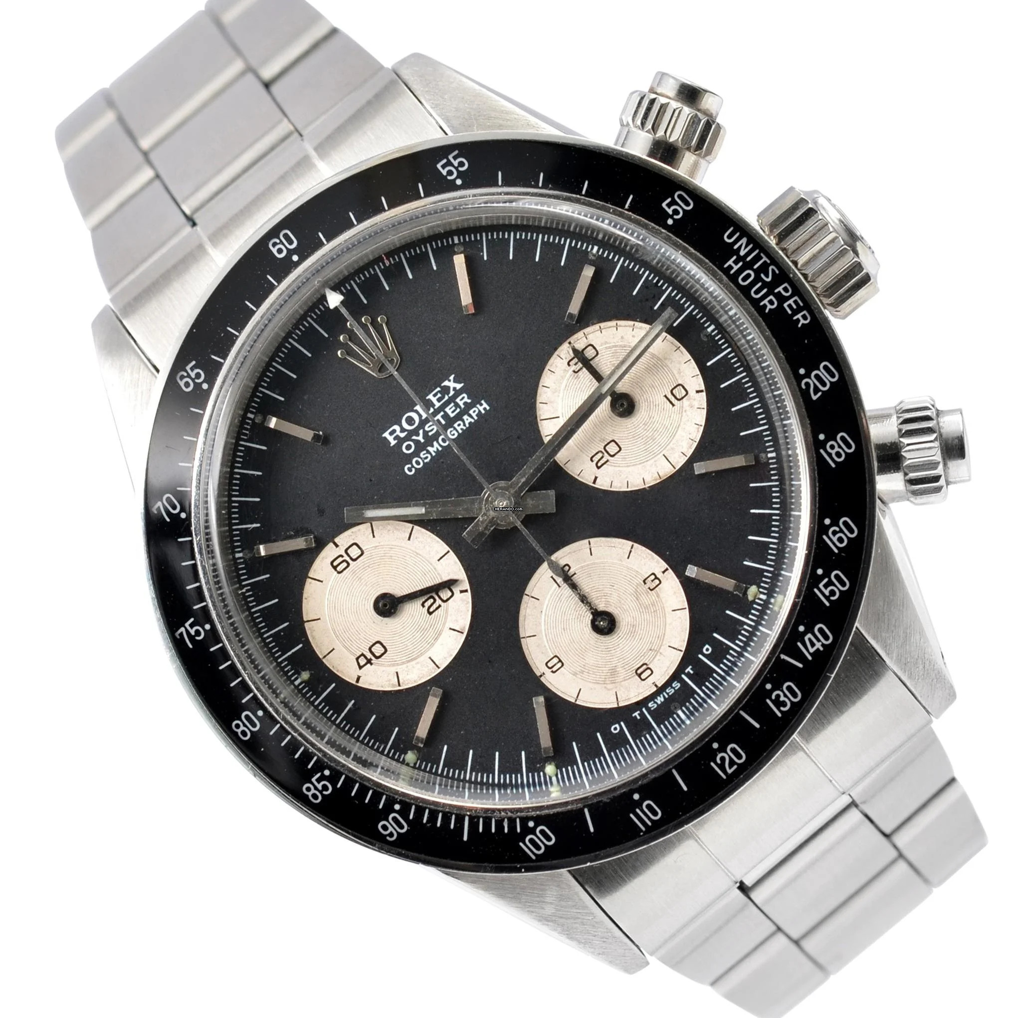 Rolex Daytona Cosmograph 6263 Daytona Sigma black dial Full Set 1975's </h1>