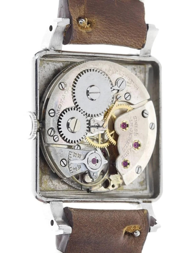 Thumbnail von Movado medium size Gents Wristwatch </h1>