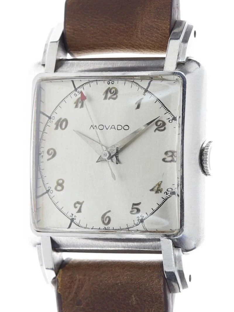 Thumbnail von Movado medium size Gents Wristwatch </h1>