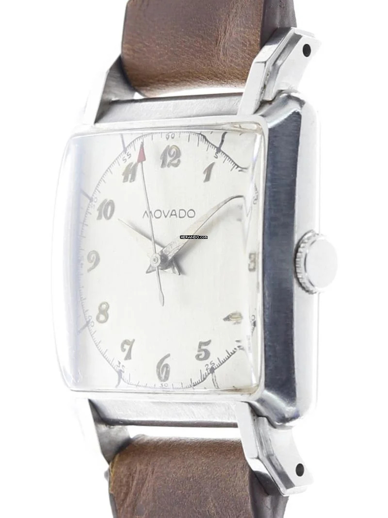 Thumbnail von Movado medium size Gents Wristwatch </h1>