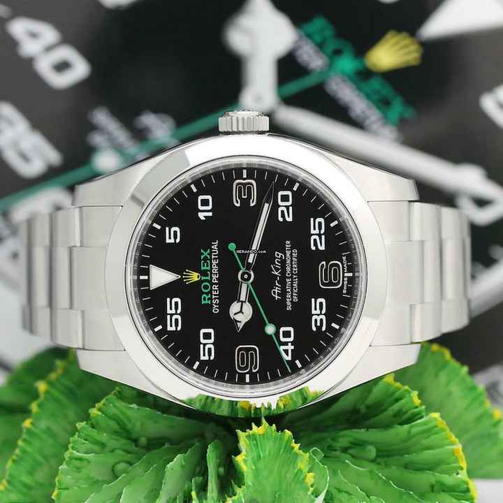  Rolex Air King Stahl Ref: 116900 mit Rolex Box & Papiere von 2016 </h1> 