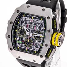 Thumbnail von Richard Mille RM 011 11-03 Ti Titanium Yellow Green NEW Unworn Full Set 2020