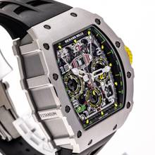 Thumbnail von Richard Mille RM 011 11-03 Ti Titanium Yellow Green NEW Unworn Full Set 2020