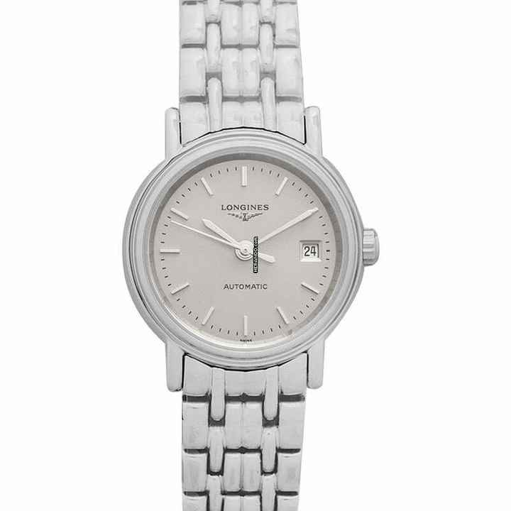  Longines Présence L43214726 - Présence Automatic Silver Dial Stainless Steel Ladies Watch </h1> 