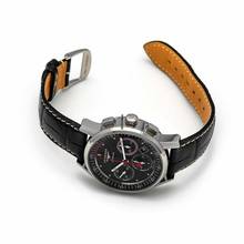 Thumbnail von Longines Column-Wheel Chronograph L47544524 - Heritage Automatic Black Dial Stainless Steel Men's Watch </h1>