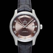 Thumbnail von Omega De Ville Hour Vision 433.13.41.21.10.001 - De Ville Automatic Bronze Dial Stainless Steel Men's Watch </h1>