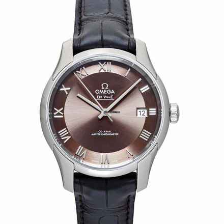  Omega De Ville Hour Vision 433.13.41.21.10.001 - De Ville Automatic Bronze Dial Stainless Steel Men's Watch </h1> 