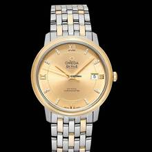 Thumbnail von Omega De Ville Prestige 424.20.37.20.58.001 - De Ville Automatic Champagne Dial 18kt Yellow Gold Men's Watch </h1>